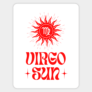 Virgo Sun | Born in August and September | Zodiac Sign Birthday Gifts | Virgin Mercury Magnet